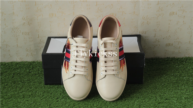 GC Ace Embroidered Beige Flame